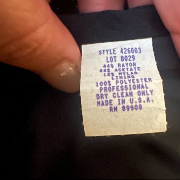 NWT-Vintage NAHDREE Lifestyle Gold Color Overlay Black  Silts Zipper Dress. 10. - Picture 8 of 8